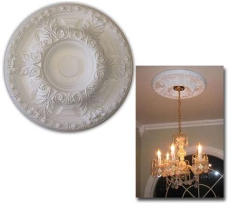 How to Paint a Ceiling Medallion: Exploring Creative Techniques and Historical Influences