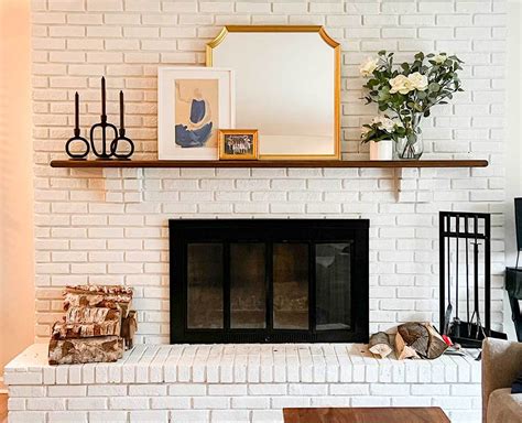 How to Paint a Fireplace White: And the Art of Transforming Home Interiors with a Fresh Coat of Paint