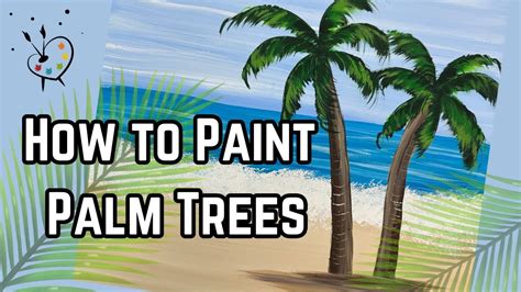 how to paint a palm tree and the importance of color in storytelling